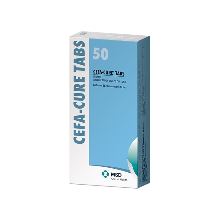 CEFACURE TABS*20CPR 50MG
