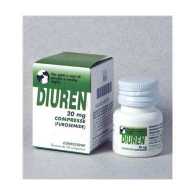 DIUREN*30CPR 20MG FL