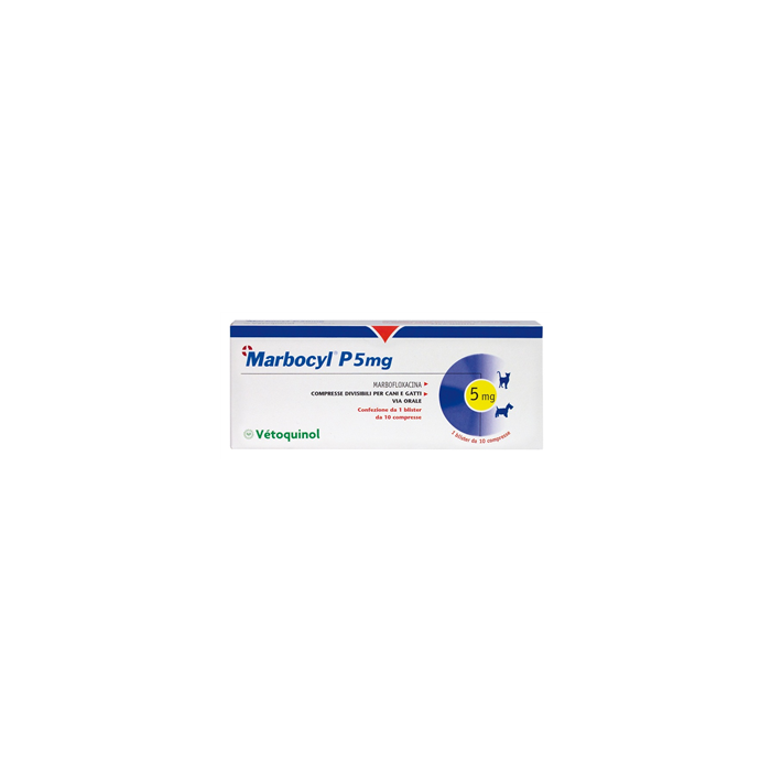 MARBOCYL P*10CPR 5MG