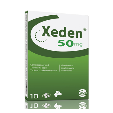 XEDEN*10CPR 50MG