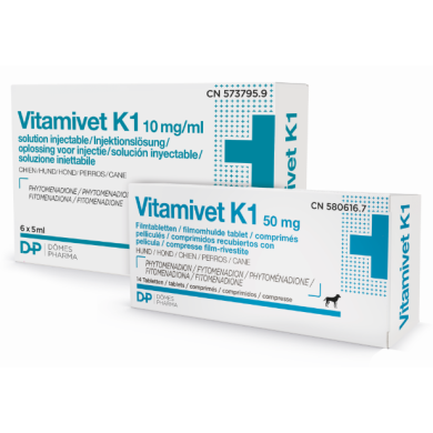 VITAMIVET K1*EV 6F 5ML 50MG
