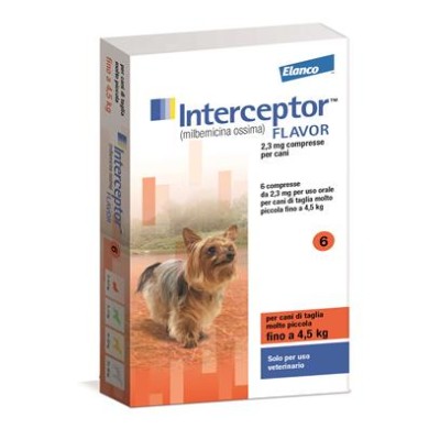 INTERCEPTOR FL*RO 6CPR 1-4,5KG