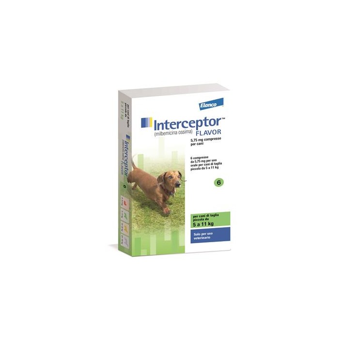 INTERCEPTOR FL*VE 6CPR 5-11KG