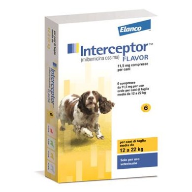 INTERCEPTOR FL*GI 6CPR 12-22KG