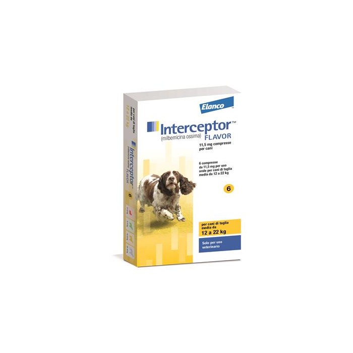 INTERCEPTOR FL*GI 6CPR 12-22KG