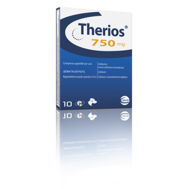 THERIOS*10CPR APPET 750MG