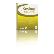 KESIUM*12CPR MAST 500MG+125MG