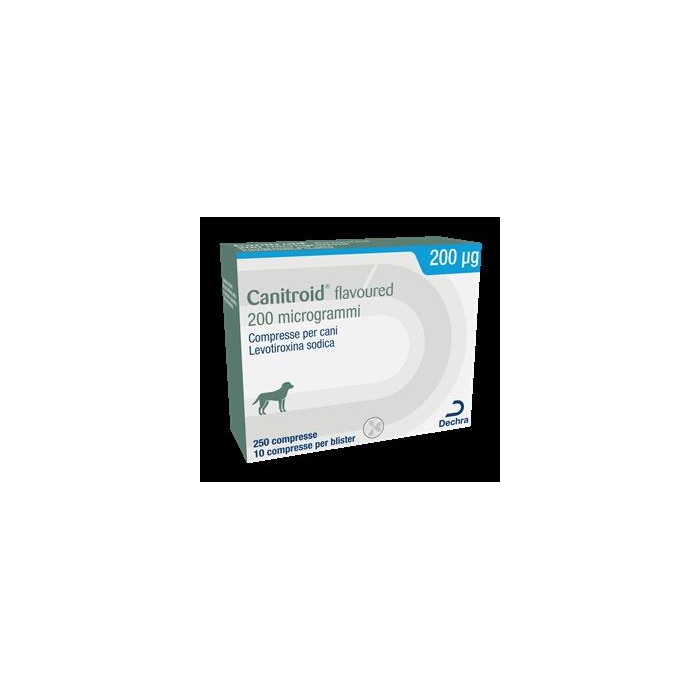 CANITROID FLAV*250CPR 200MCG