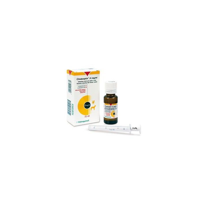 CLINDASEPTIN*OS 22ML 25MG/ML V