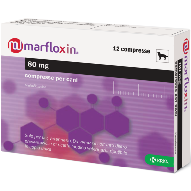 MARFLOXIN*12CPR 80MG CANI