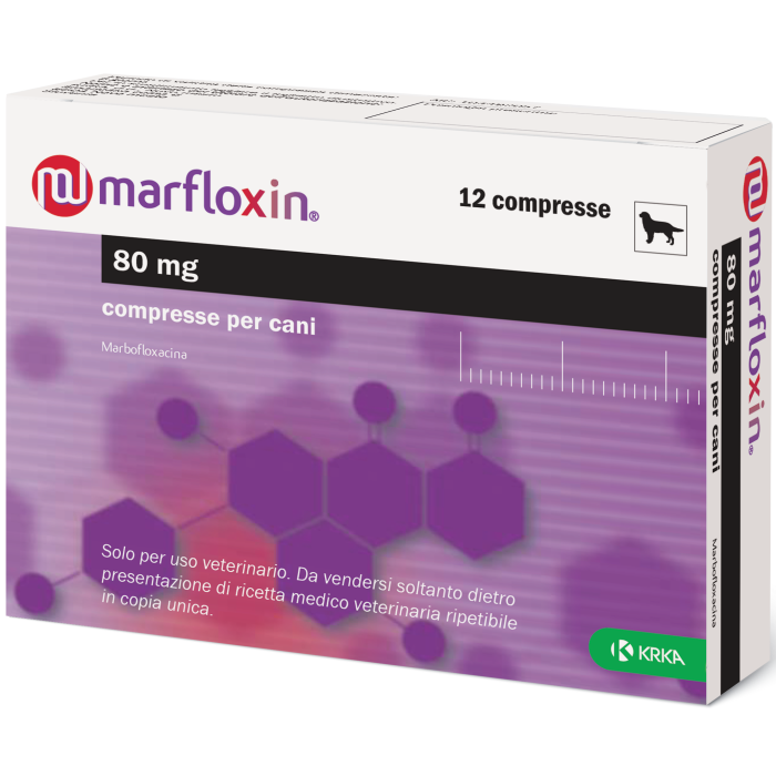 MARFLOXIN*12CPR 80MG CANI