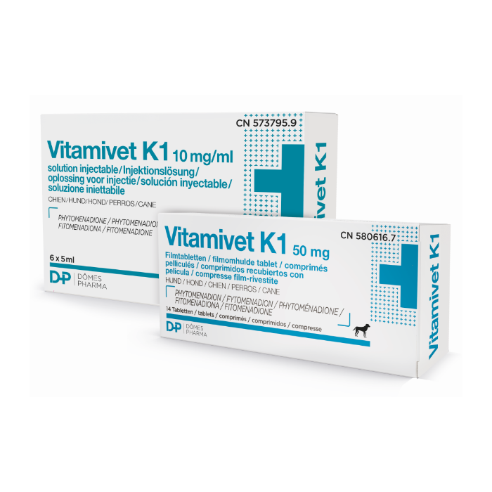 VITAMIVET K1*14CPR RIV 50MG