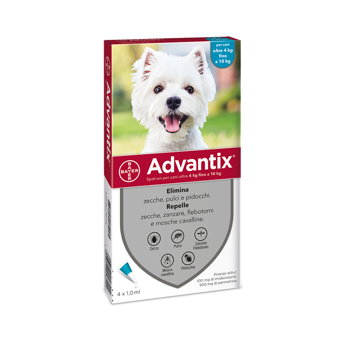 ADVANTIX SPOT ON*4PIP 4-10KG