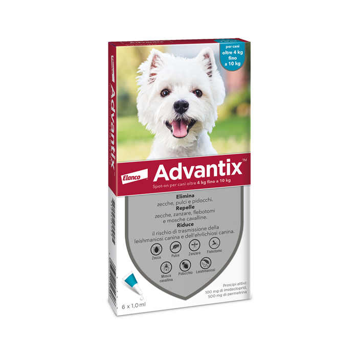 ADVANTIX SPOT ON*6PIP 4-10KG