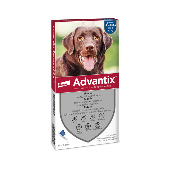 ADVANTIX SPOT ON*6PIP 25-40KG