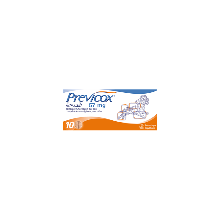 PREVICOX*10CPR MAST 57MG