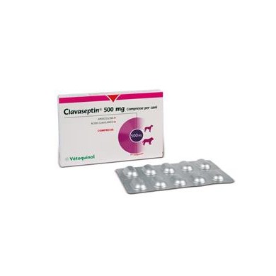 CLAVASEPTIN*10CPR 500MG