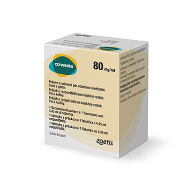 CONVENIA*INIET POLV 340MG+4ML