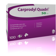 CARPRODYL QUADRI*100CPR 50MG