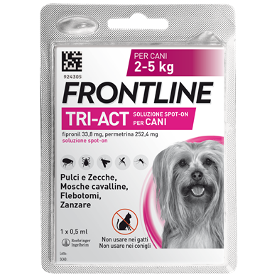 FRONTLINE TRI-ACT*1PIP 2-5KG