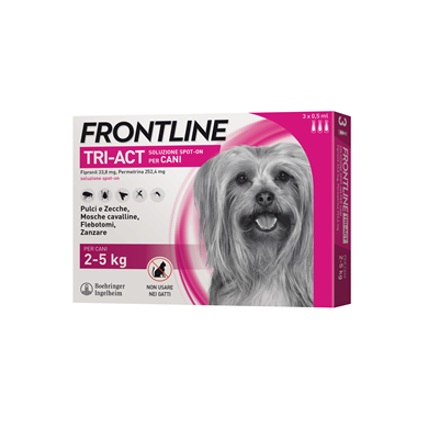 FRONTLINE TRI-ACT*3PIP 2-5KG