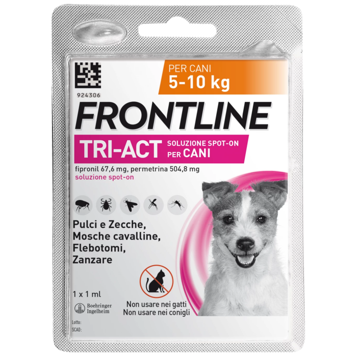 FRONTLINE TRI-ACT*1PIP 5-10KG