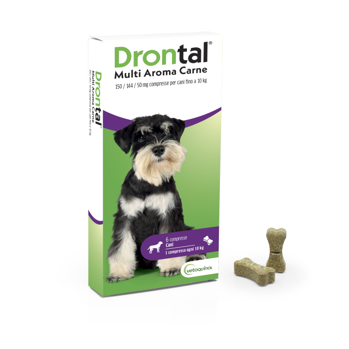 DRONTAL MULTI AR CARNE*6CPR