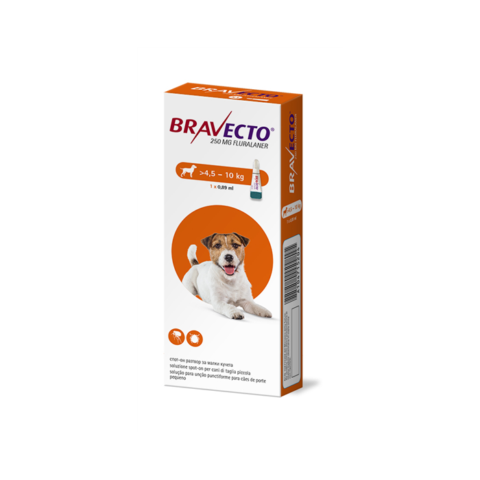 BRAVECTO*1PIP 4,5-10KG CANI
