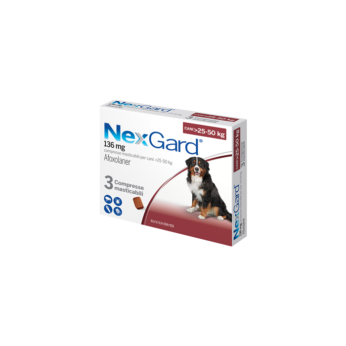 NEXGARD*3CPR 25-50 KG136MG
