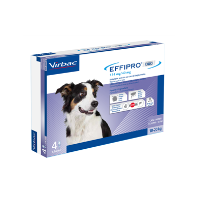 EFFIPRO DUO*4PIP 10-20KG CANI