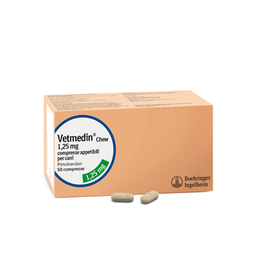 VETMEDIN CHEW*50CPR 1,25MG