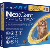 NEXGARD SPECTRA*3,5-7,5KG 3CPR