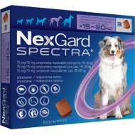 NEXGARD SPECTRA*15-30KG 3CPR