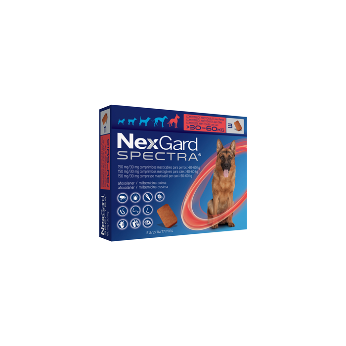 NEXGARD SPECTRA*30-60KG 3CPR