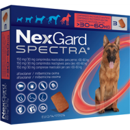 NEXGARD SPECTRA*30-60KG 3CPR