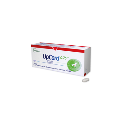 UPCARD*30CPR 0,75MG
