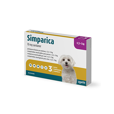 SIMPARICA*3CPR 2,5-5KG
