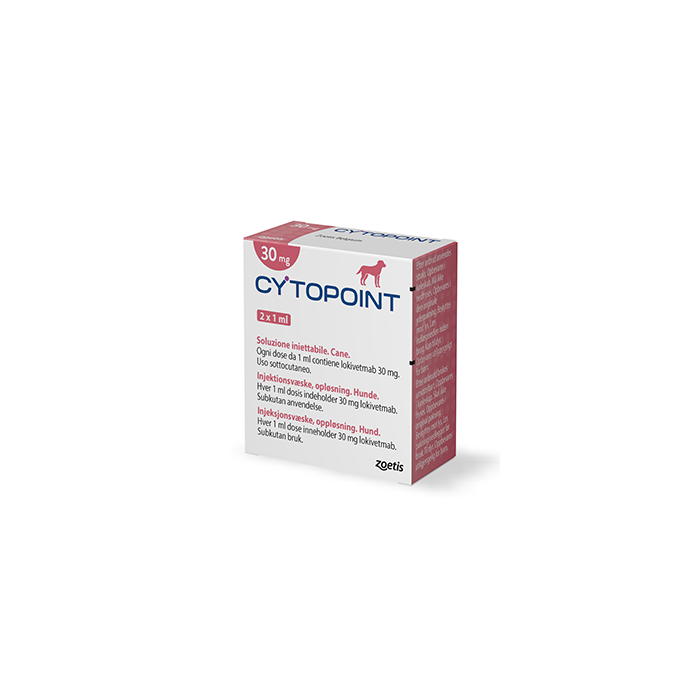 CYTOPOINT*INIET 2FL 1ML30MG/ML