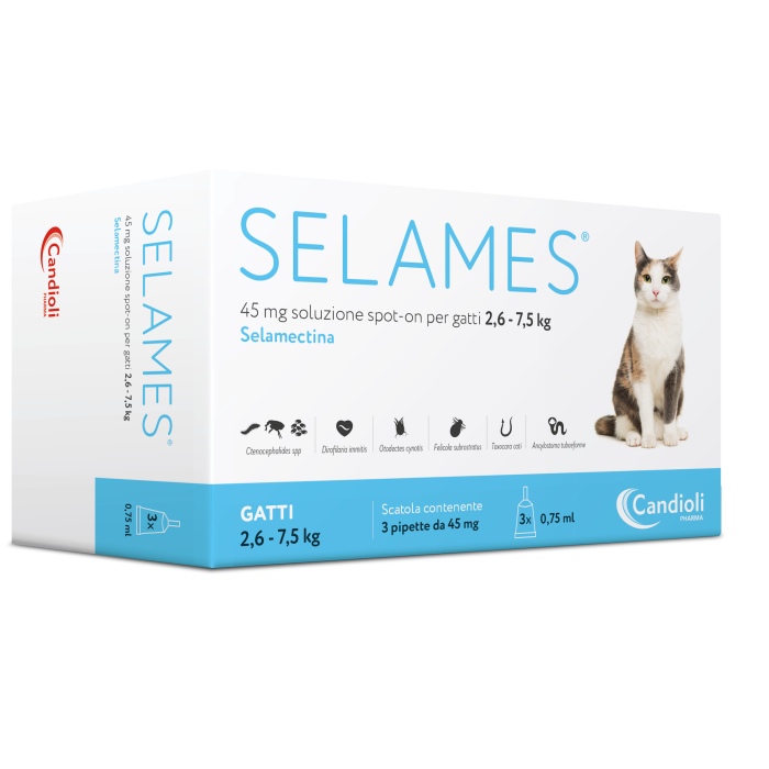 SELAMES*3PIP 2,6-7,5KG GATTI