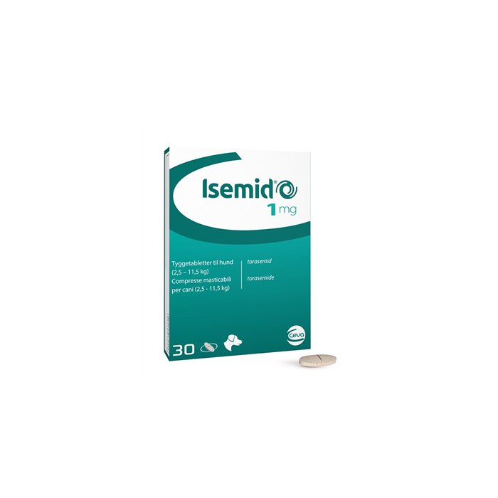 ISEMID*30CPR MAST 1MG CANI
