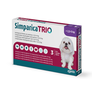 SIMPARICA TRIO*3CPR 2,5-5KG