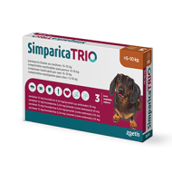 SIMPARICA TRIO*3CPR 5-10KG