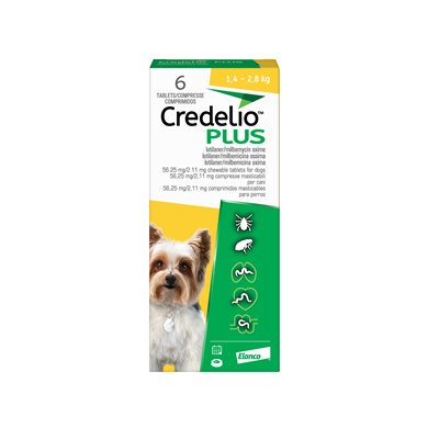 CREDELIO PLUS*6CPR 1,4-2,8KG