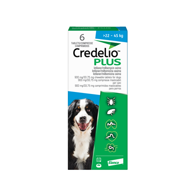 CREDELIO PLUS*6CPR 22-45KG