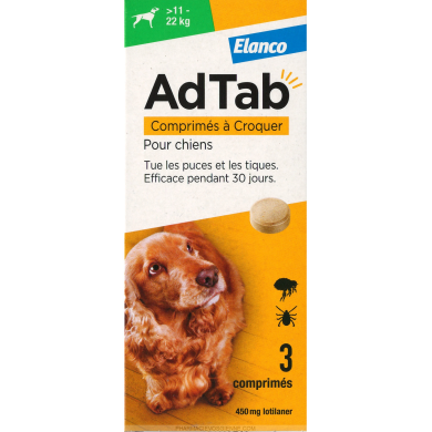 ADTAB*3CPR 450MG CANI 11-22KG