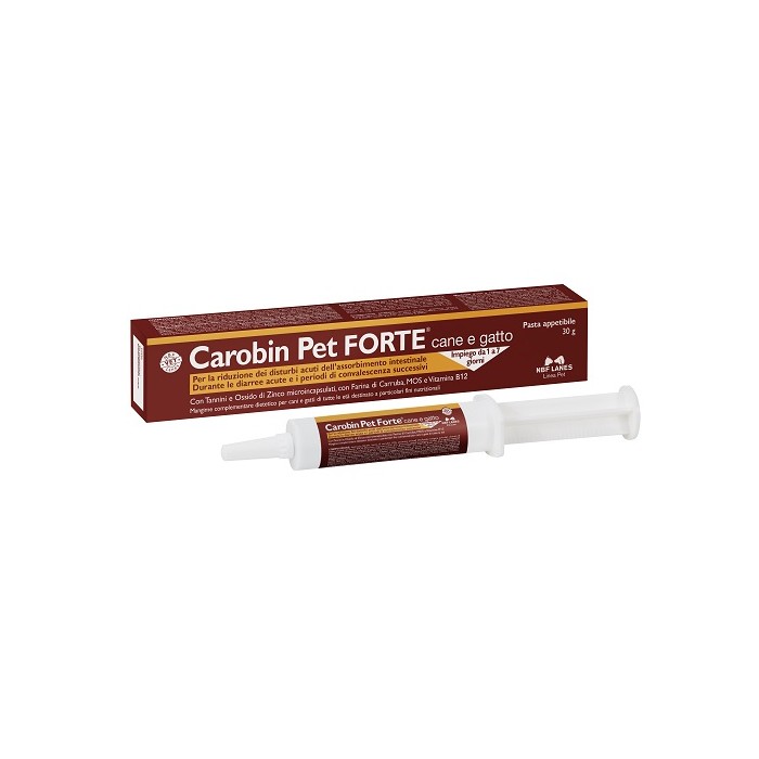 CAROBIN PET FORTE PASTA 30G
